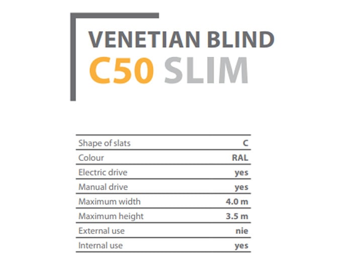 zaluzine-C 50 slim img 2