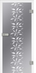 Staklena unutarnja vrata DESIGN FLORA2
