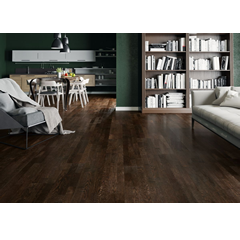 Troslojni parketi Monarch Herzog 3-strip Hrast Arabica Standard lakiran 14 mm