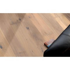 Troslojni parket Imperium Queen rustikalni pod HRAST BIJELI Astig reljefni uljen 14 mm