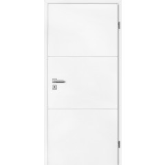 Profilirana unutarnja vrata BIJELI LAK RIVA RI12