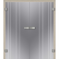 Dvokrilna staklena vrata